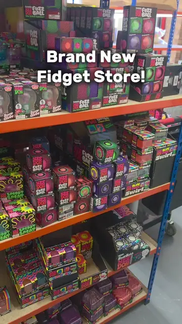 I'm not used to shelves like this!  @Fidget Fables  #fidget #needoh #nicecube #f