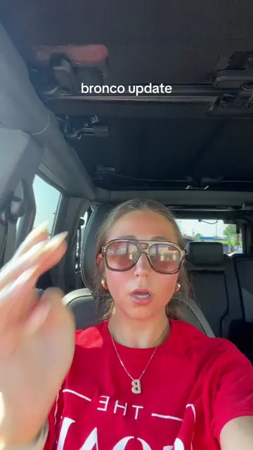 bronco update!! #foryou #foryoupage #creatorsearchinsights #relatable 