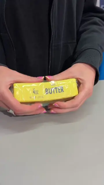 BUTTER SQUISHY 🧈 #squishy #fidget #butter 