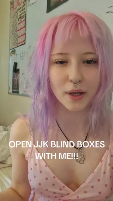 OPEN JJK BLIND BOXES W ME... guys don't hate me ok ok and ignore my bangs ffs #j