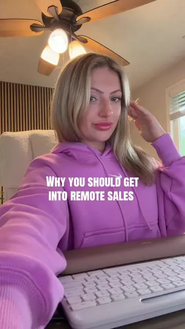 but on the real 💅 remote sales is the best decision I ever made ✨ complete free