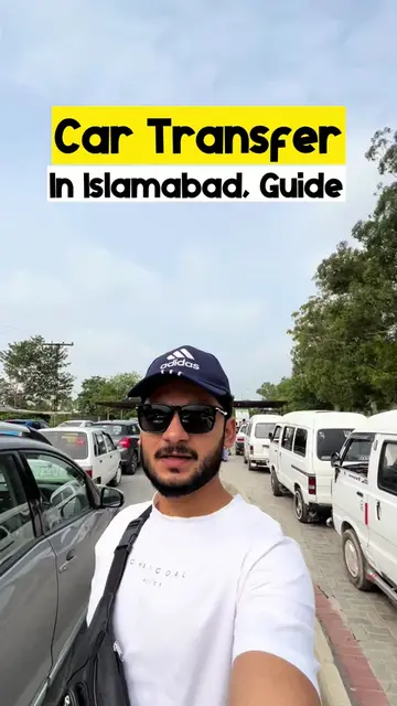Car transfer in Islamabad 😳