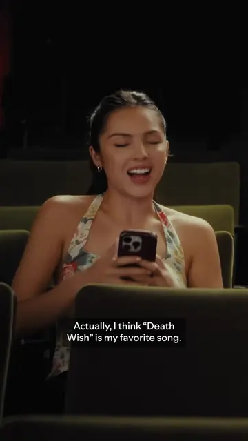 “Death Wish” on an infinite loop 🔂 Watch Gracie Abrams and @Olivia Rodrigo on C