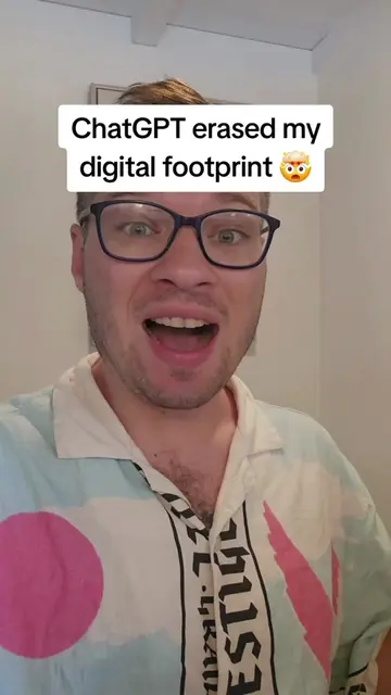 How to ask ChatGPT to remove your entire digital footprint from the internet! I 
