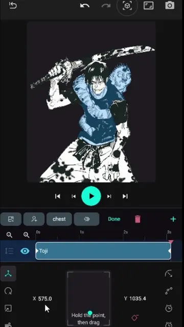 i tried making toji manga animation with this app 🤯 app is called mangacut #man