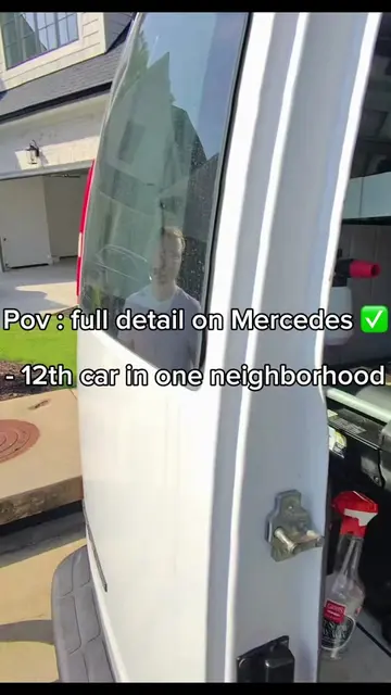 I’m like a celebrity in this neighborhood at this point  #cardetailing #cardetai
