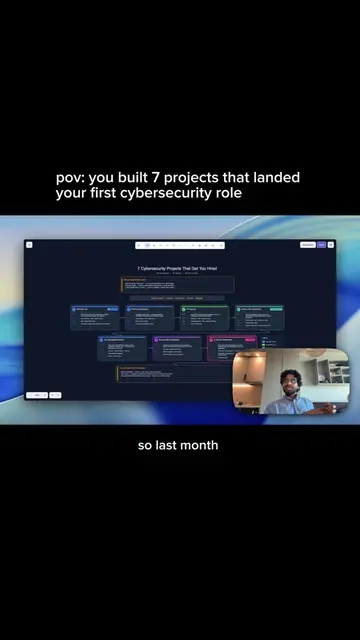 7 Cybersecurity Projects to help you land your first job in 2026🏆 #cybersecurit