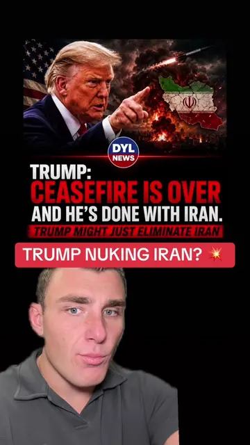 TRUMP NUKING IRAN? 💥  #trump #usa #iran #war #ww3 