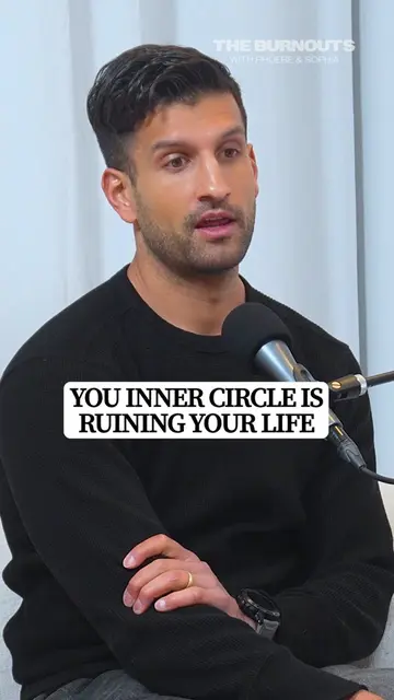 Why your inner circle is ruining your life! ❤️‍🔥 #sahilbloom #theburnouts #Ment