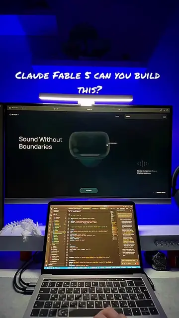 Comment "SOUND" 👇 I'll DM you how it's built. No way this is a website.  3D ear