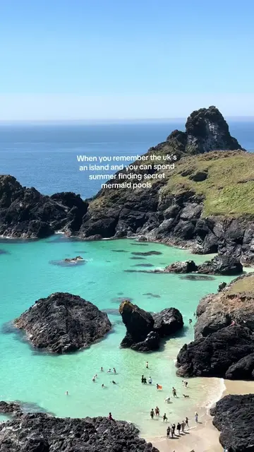 who says the uk is awful  🧜🏽‍♀️ 🌊 🐚 #southwest #cornwall #devon #swimming #b