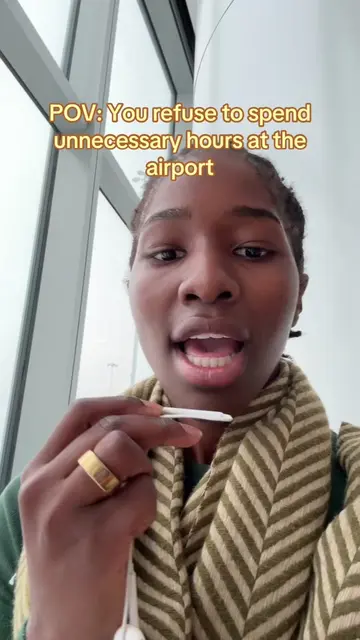 I hope everyone continues showing up to the airport on time so I can continue to