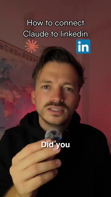 You can connect your Claude to LinkedIn so I can find jobs for you. #Ad #Composi