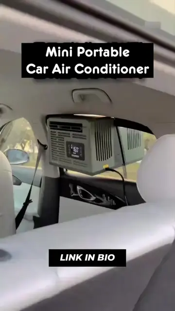 This Portable Car Window AC Is the Coolest Summer Gadget of 2026! 🚗❄️☀️#portabl