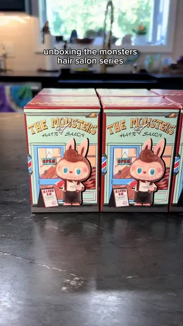 unboxing the monsters hair salon series from @POP MART US SHOP @POP MART US LOCA