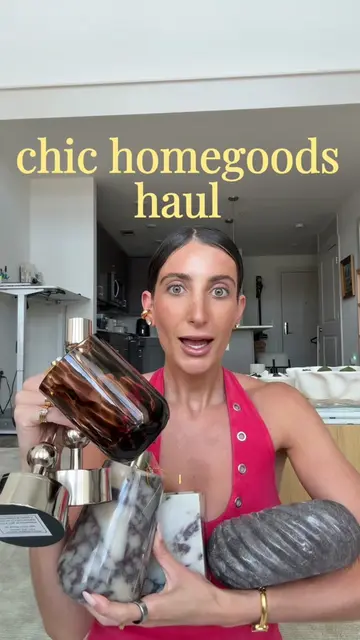 the chicest homegoods haul !!! #homegoods #homegoodshaul #homedecor @HomeGoods 