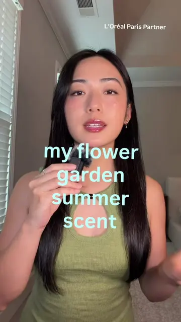 this is what I smell like in my summer flower garden 🌸 @loréal paris usa EverPu