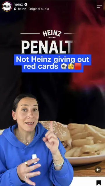 Heinz remixed their signature colors for a World Cup-coded marketing play. 🟥🟨 