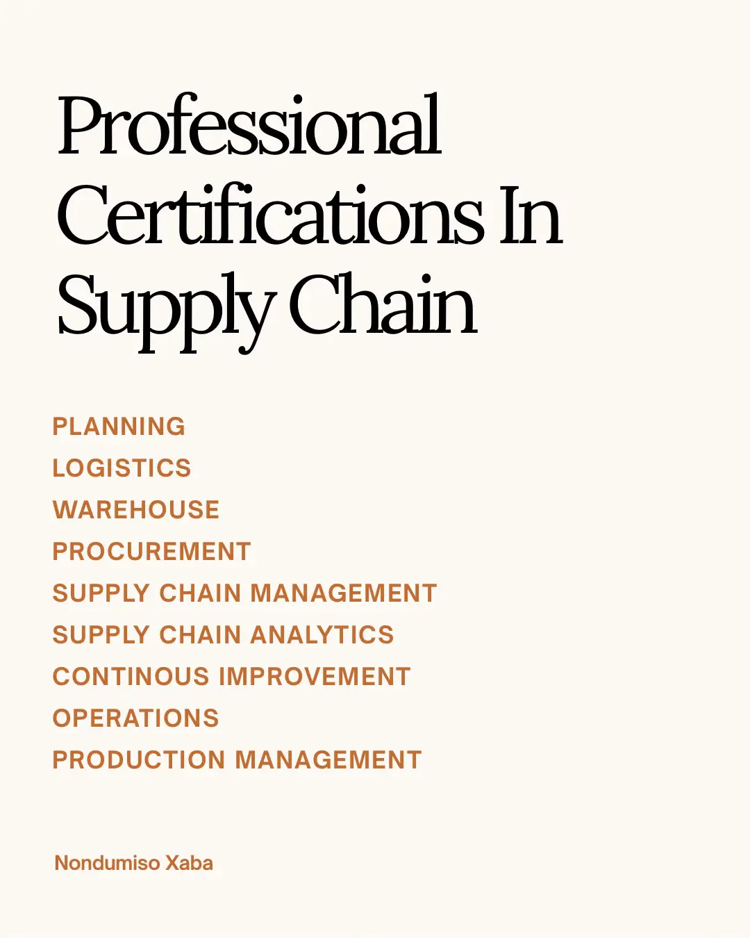If you’re planning to build a career in supply chain, choosing the right certifi