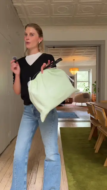 My new favorite black bag was just entered the chat #blackpurse #blackbag #purse