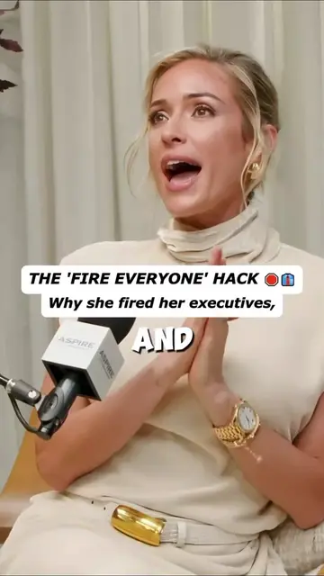 Why She Fired Her Entire C-Suite... Never let your executives drain your company