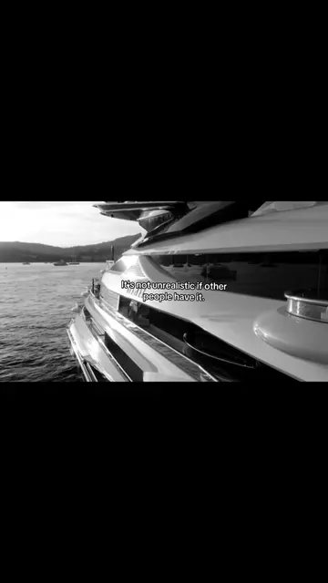 It's not unrealistic if other people have it…#MURIEN #staylockedin #jacht #dream