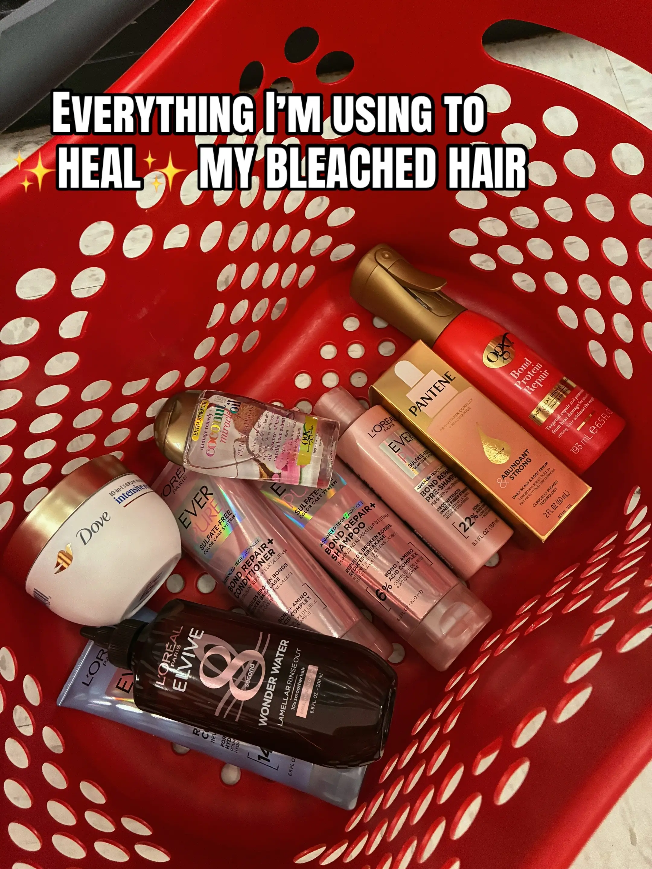 The @Abbey Yung method is SAVING my hair without disrupting my blonde. That’s al