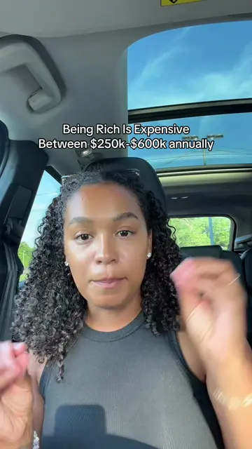 Being rich is expensive. The amount of money it takes to sustain a high income, 