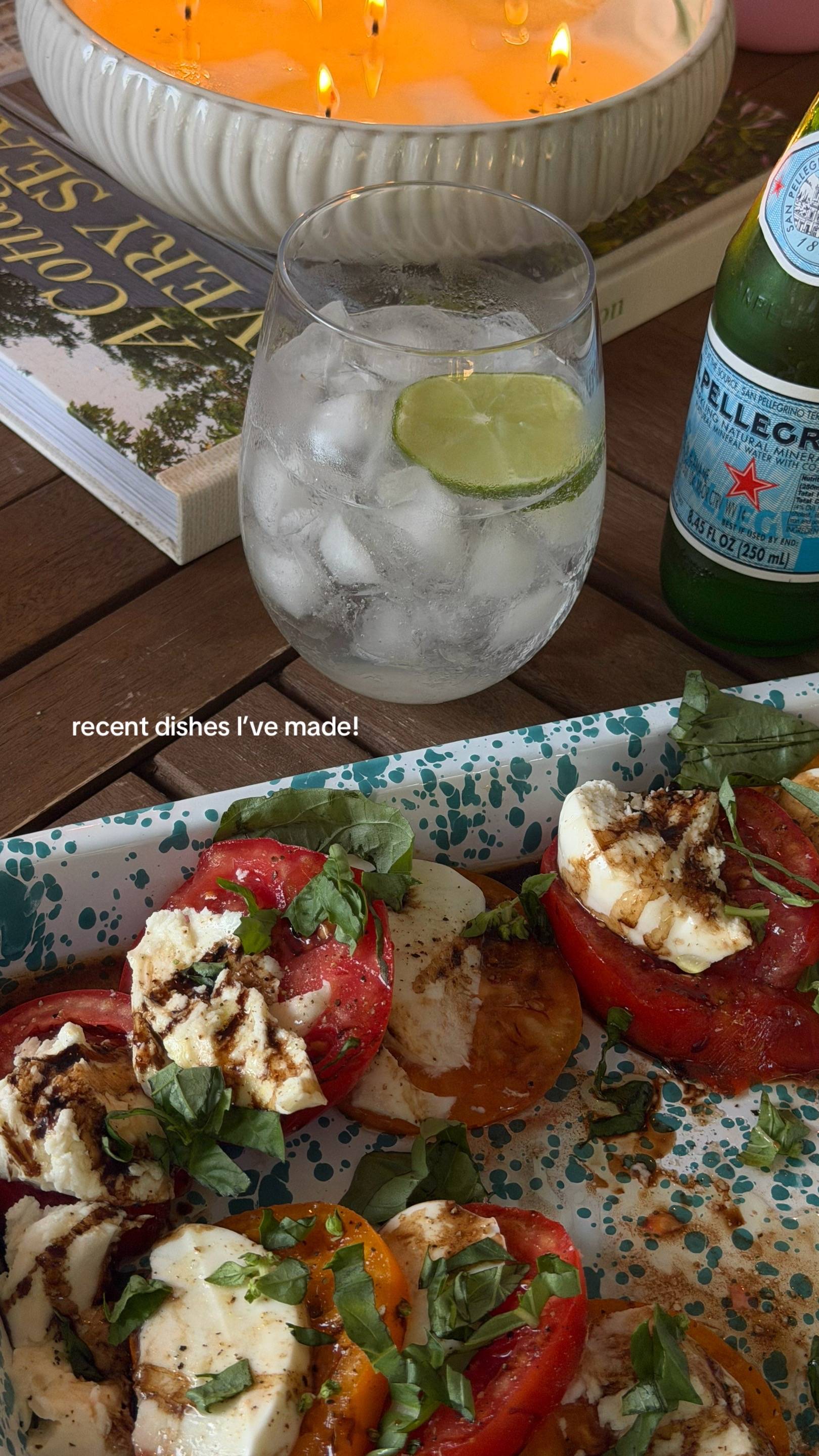 some of my favorite recent meals 🌽🍅🍽️ #easydinner #dinnerinspo #summerdinner 
