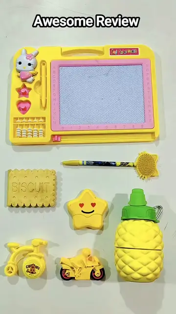 Creative Yellow stationary unboxing #creative #stationery #trending #unboxingvid