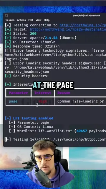 🦅 WebHawk Hunting for LFI Vulnerabilities | Ethical Hacking In this clip, I’m u