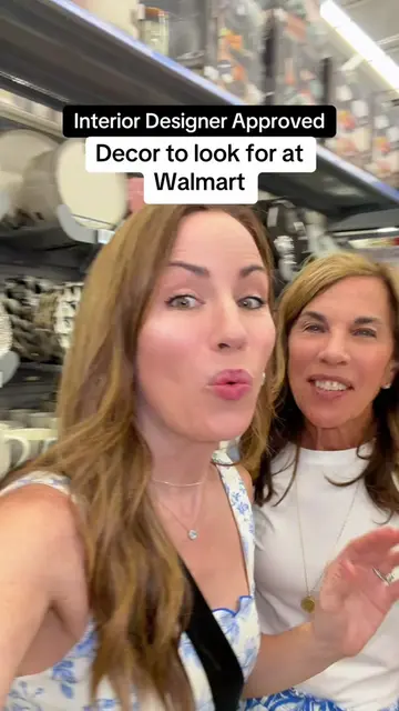 We love finding decor dupes and saving our clients money at Walmart but there's 
