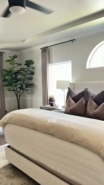 how i layer my bed so it looks like a hotel (all linked) 🛏️ every piece from my