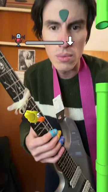 This is not easy to play #guitar #ギター #music #game #feelthemusic 