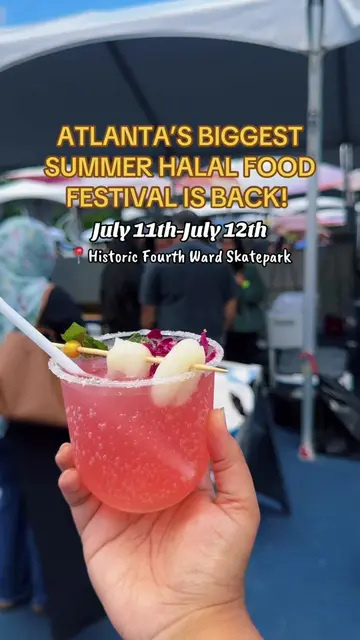 Atlanta, this is one event you don’t want to miss! 🍽️✨ The Atlanta Summer Halal