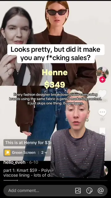 Obsessed with the trend of production designers comparing jackets from different
