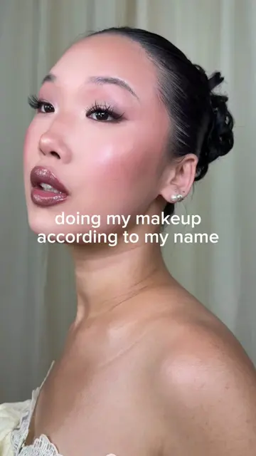 doing my makeup according to my name 👰‍♀️💍 @REJURAN US @Dr.Althea US @Armani b
