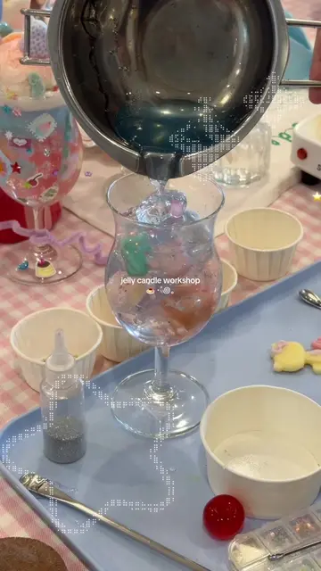 Jelly Candle Workshop 🍮 ⋆˚꩜｡ 📍magarines flagship store พหลโยธิน18 Workshop มีท