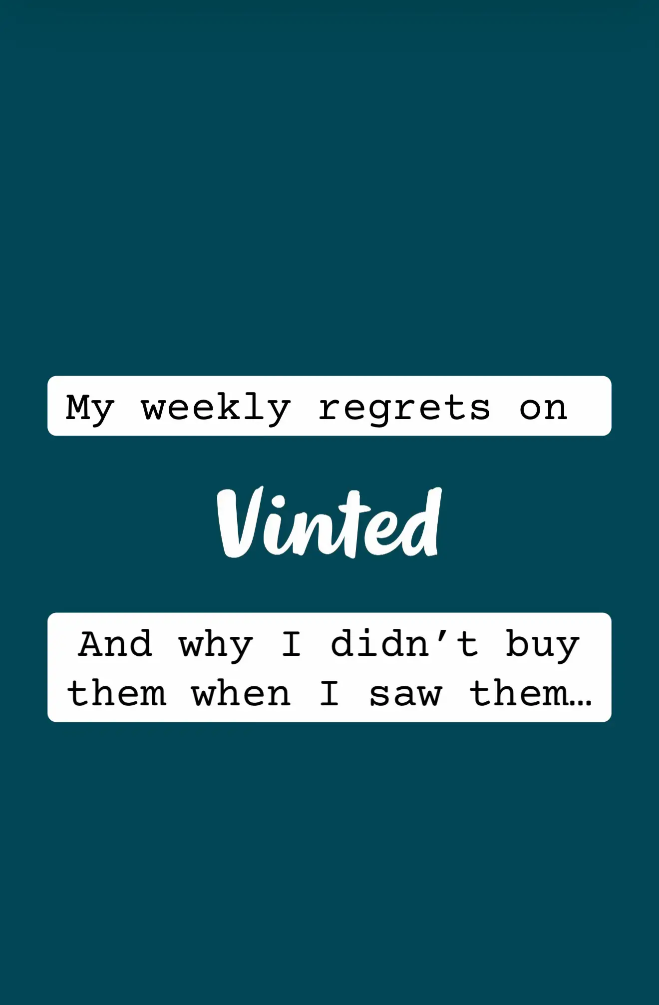 Do you have any of your own?  #vinted #vintedhaul #vinteduser #vintedtips #Vinte