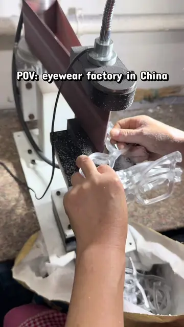 POV: eyewear factory in China #factory #eyewear #glasses #B2B #wholesale 