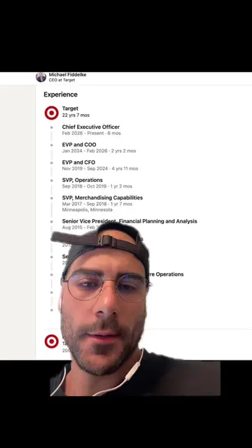 Target CEO LinkedIn target 🎯 