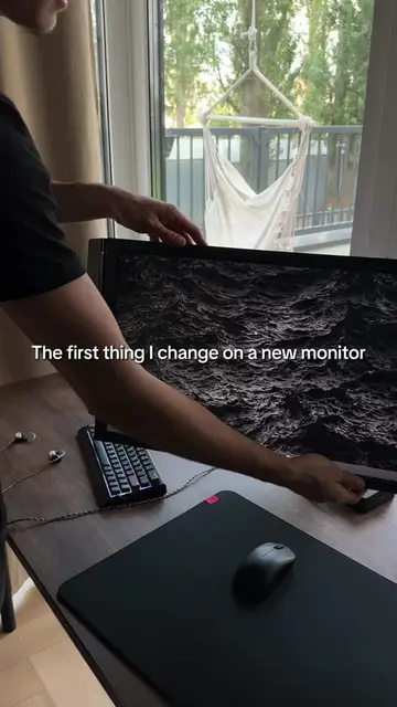 Every monitor deserves 30 seconds of setup. #Valorant #fps #gaming #monitor 