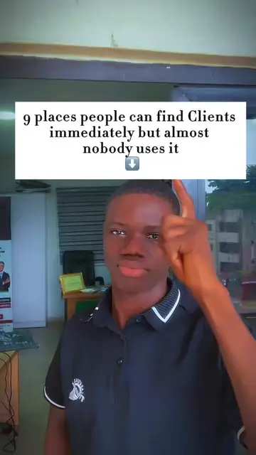 9 places people can find Clients  immediately but almost  nobody uses it  ⬇️ #cl