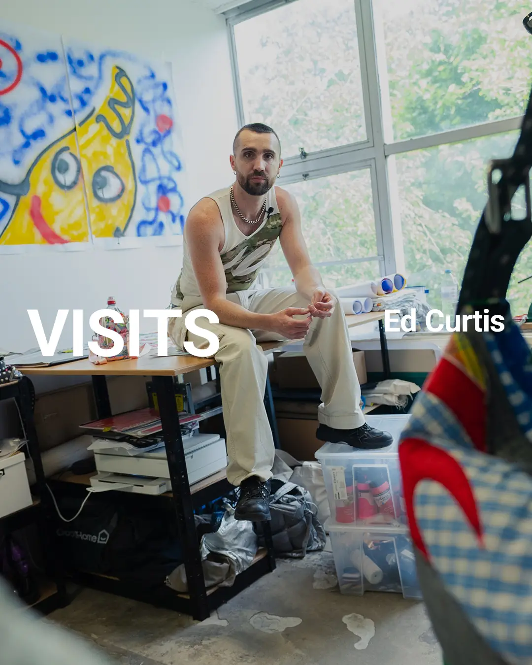 Step into @EdCurtis's kaleidoscopic studio in a new episode of 'Hypebeast Visits