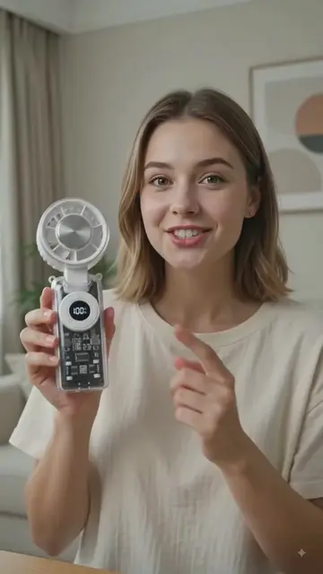 #portablefan #coolingfan #handheld #handheldfan #summervibes☀️ 