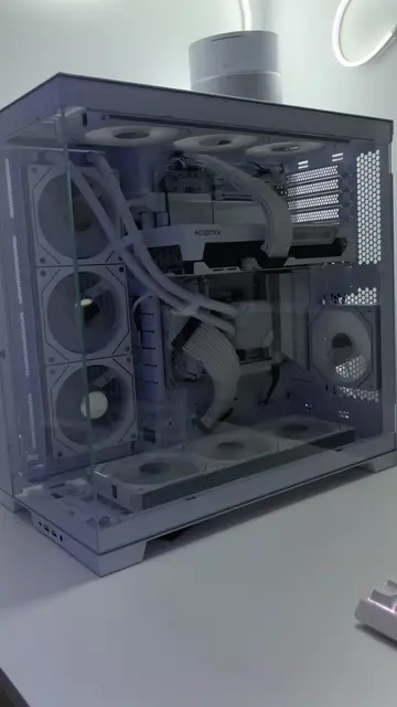 notice how its all on beat? #gamingpc #custompc #lianli #9070xt #creatorsearchin