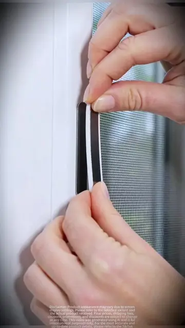 A Curtain You Can Use All Year Round! 🏡✨ Enjoy fresh air with the windows open 