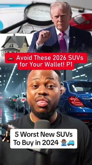 5 WORST New SUVs To Buy in 2026 🙅🏾‍♂️🚙 If you're looking to buy a new SUV, ke