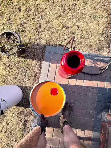 Here's a little game-changer: Anyone who's decanted a drum of sealer knows how s