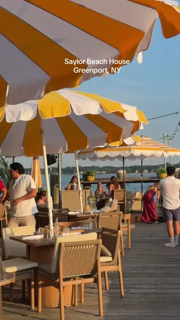 European vibes at @SaylorBeachHouse 🍋🍹 #longisland #northfork  #waterfront #ou